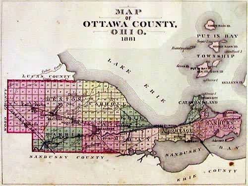 Map of  Ottawa County