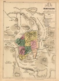 Map of Jerusalem