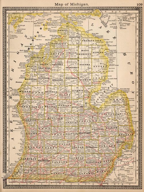 Map of Michigan