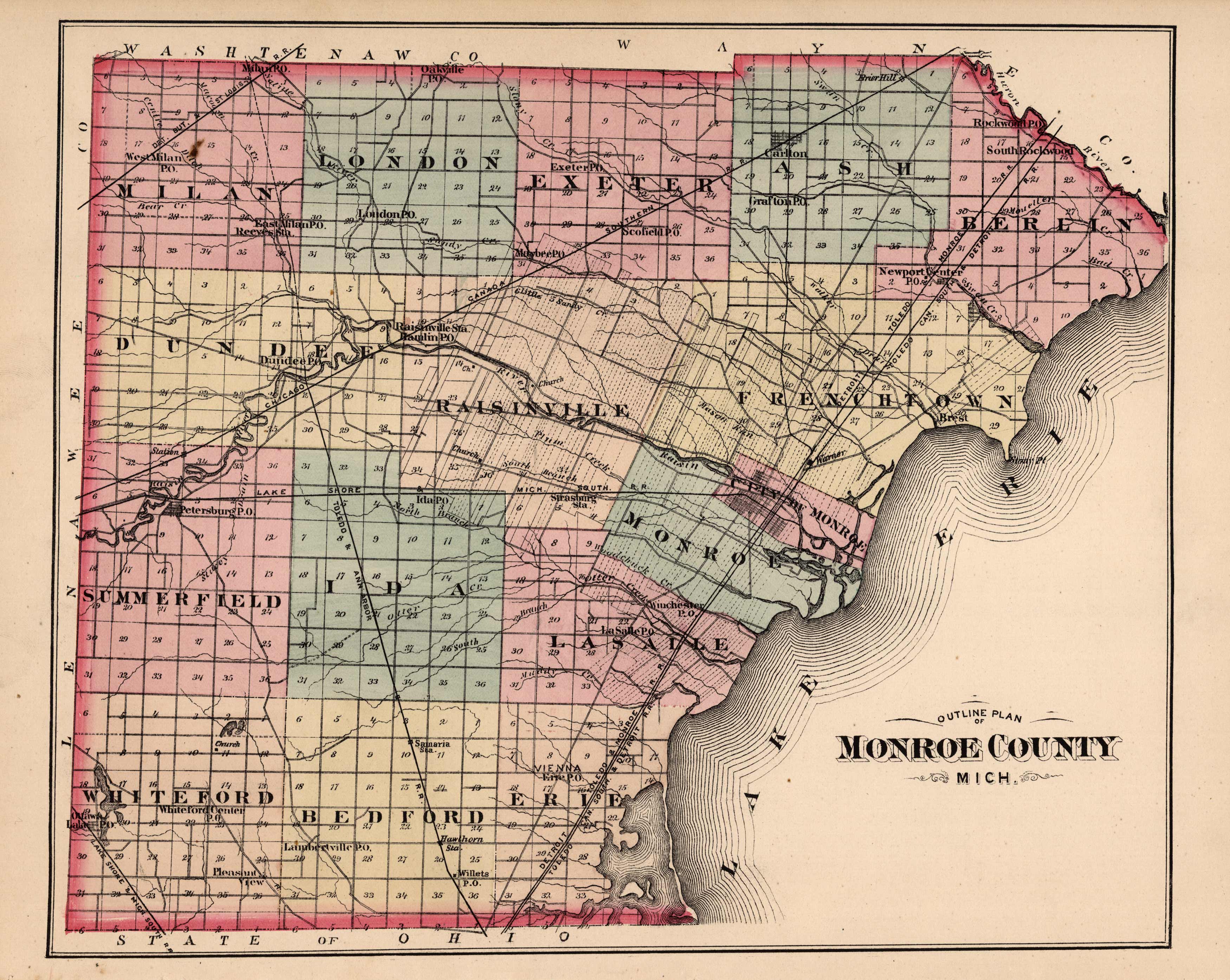 Outline Plan of Monroe County