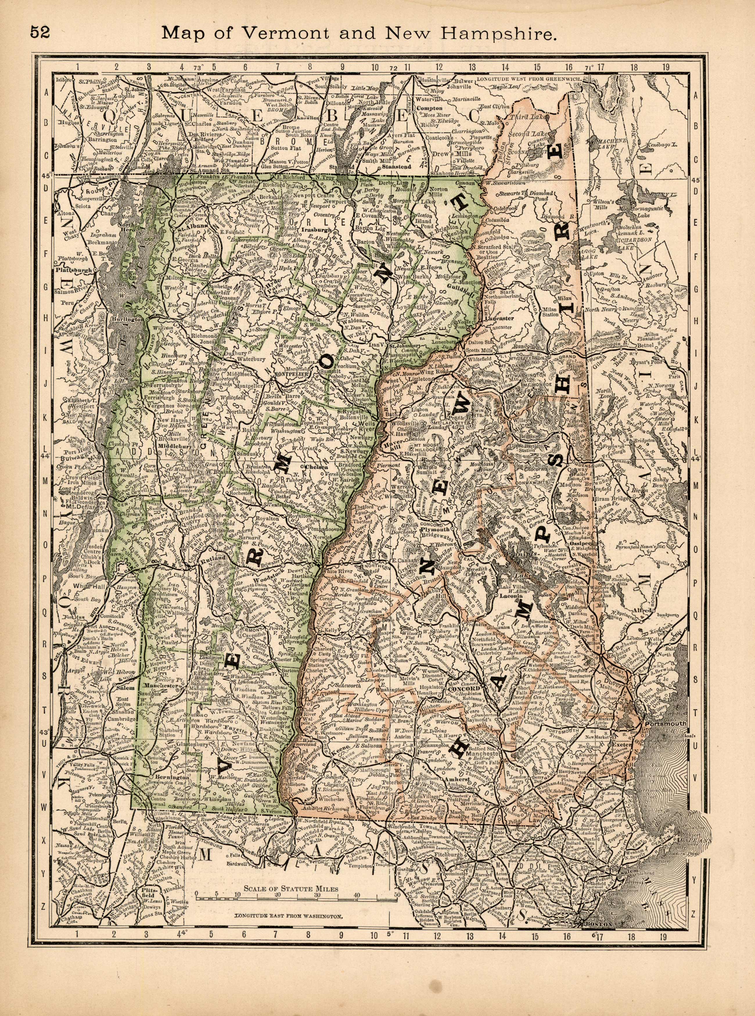 Vermont and New Hampshire Vermont and New Hampshire