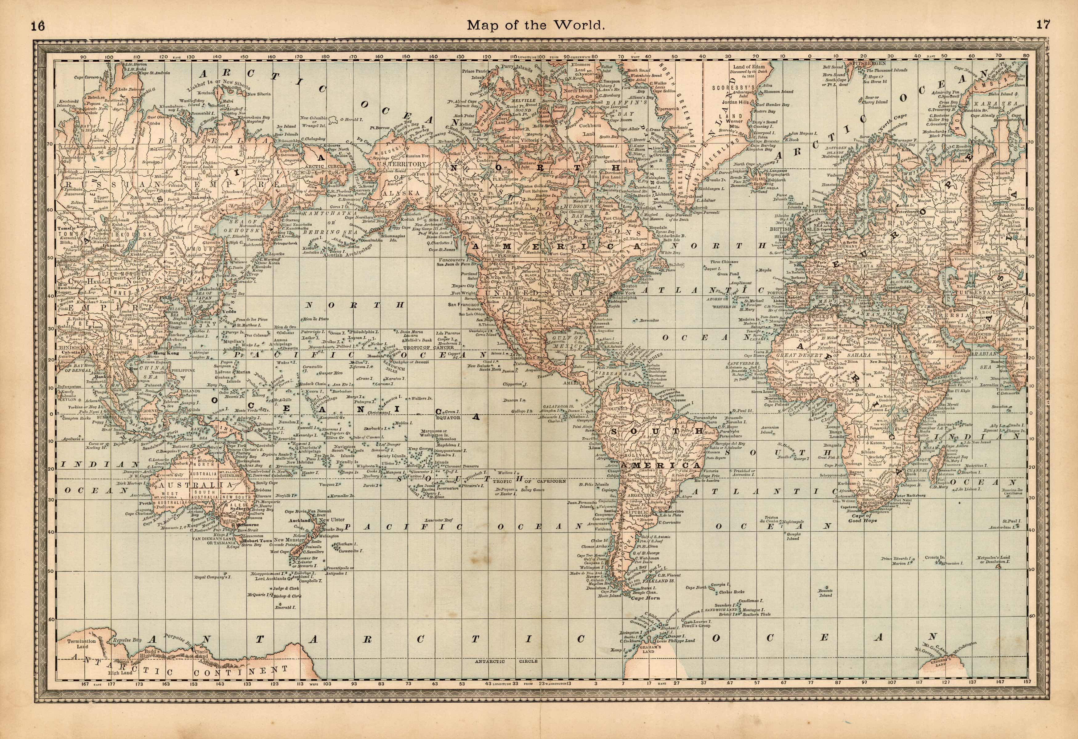 Map of the World