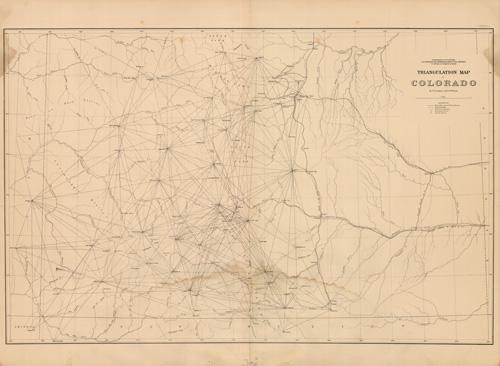 Triangulation Map of Colorado Triangulation Map of Colorado