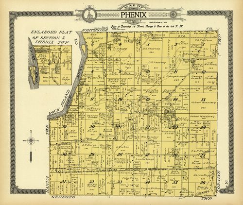 Map of Phenix Township