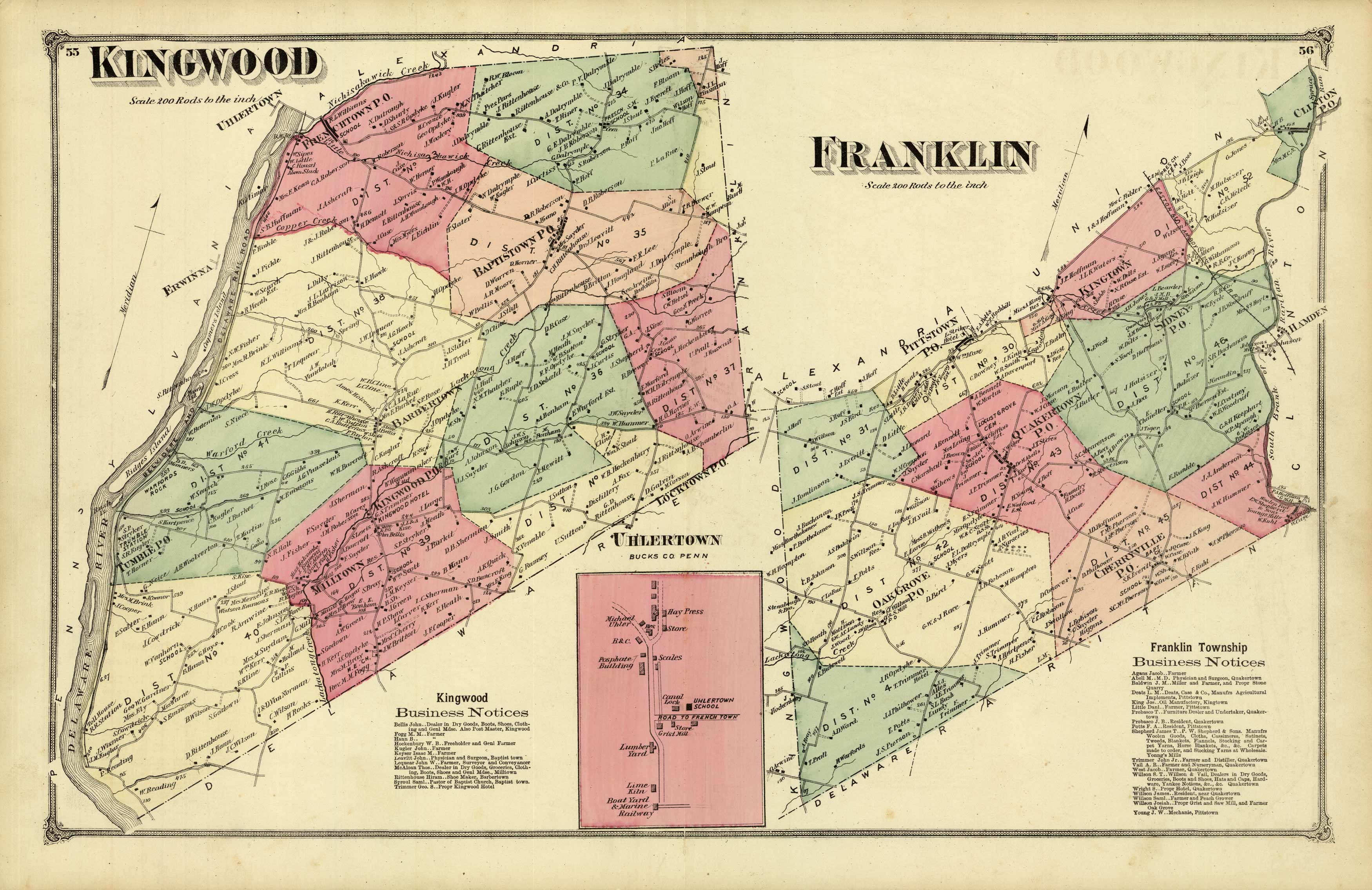Kingwood / Franklin (Townships)