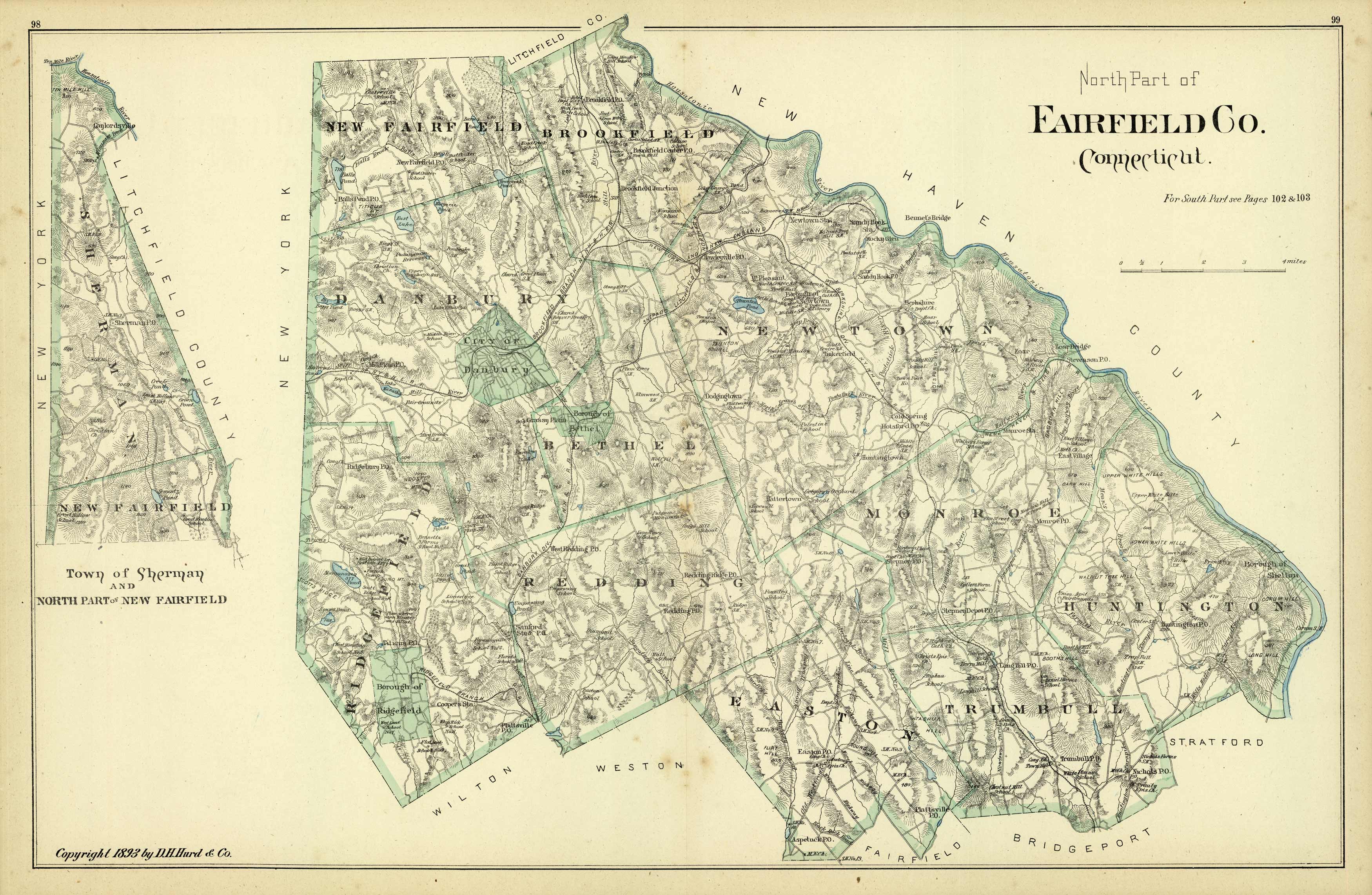 North Part of Fairfield County Connecticut North Part of Fairfield County Connecticut