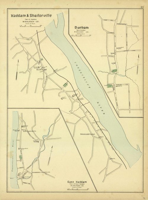 Haddam & Shailorville Town of Haddam