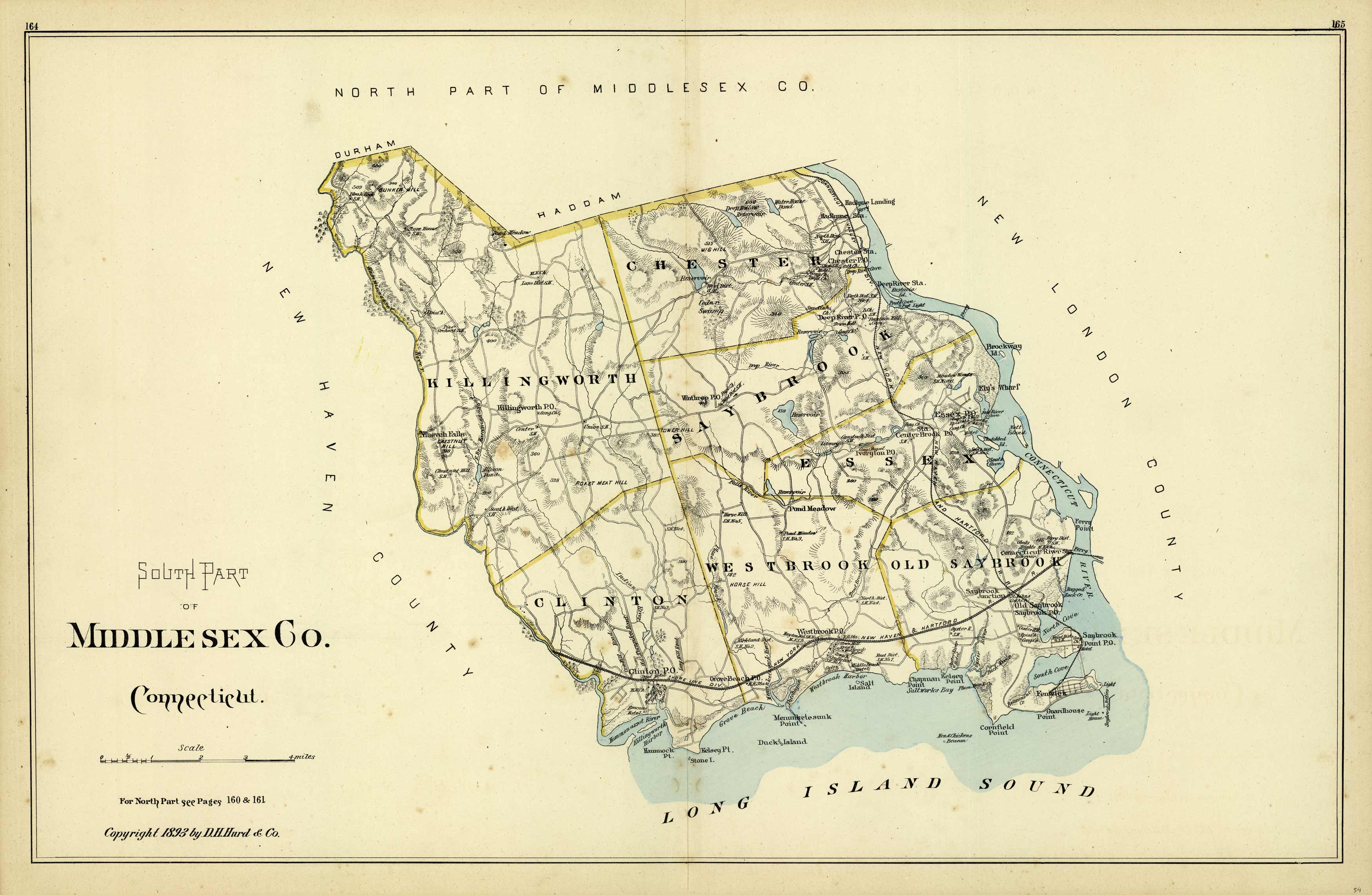 South Part of Middlesex County Connecticut South Part of Middlesex County Connecticut