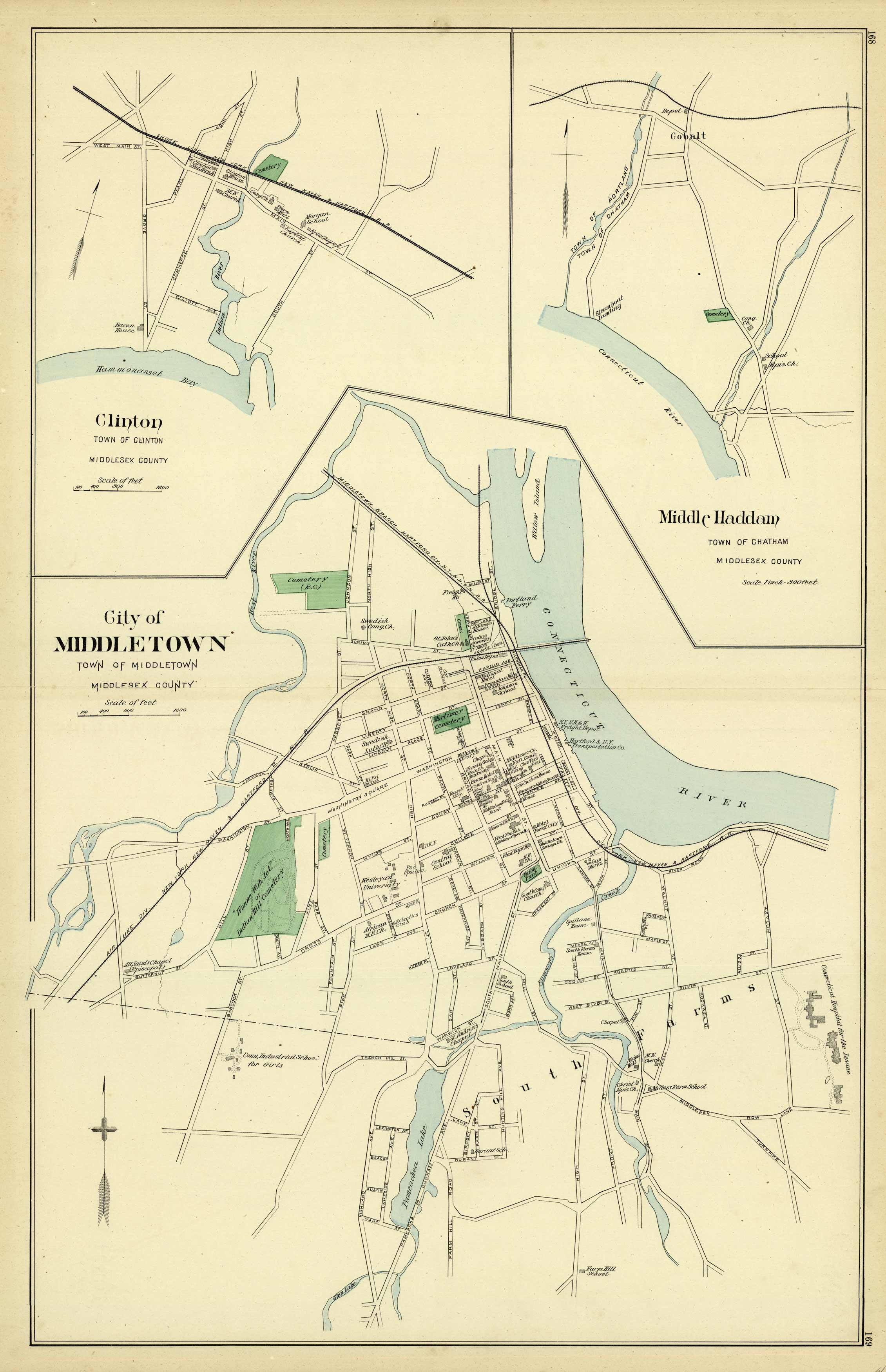 City of Middletown Town of Middletown Town of Clinton Middle Haddam Town of Chatham City of Middletown Town of Middletown Town of Clinton Middle Haddam Town of Chatham