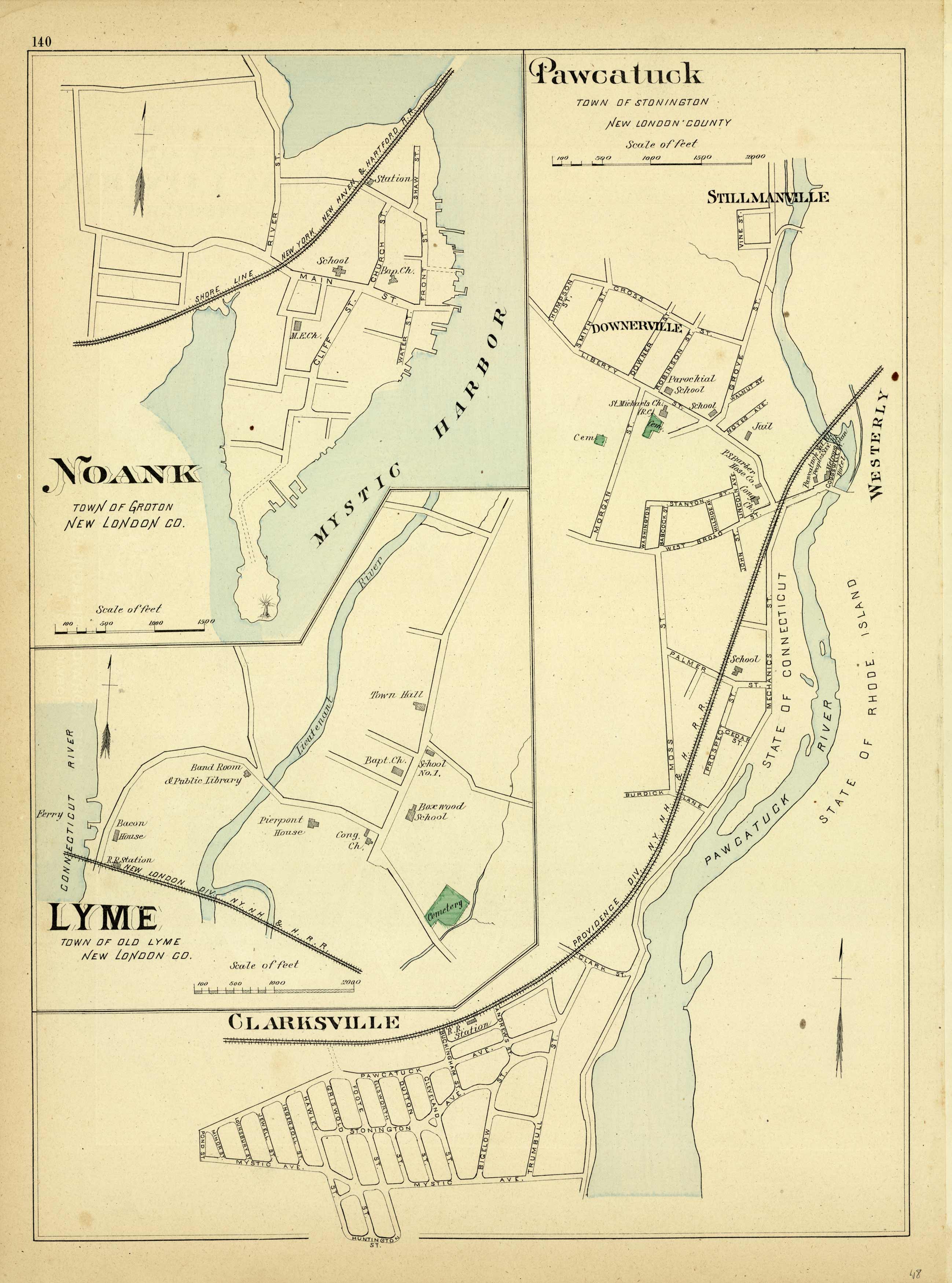 Noank Town of Groton Lyme Town of Old Lyme Pawcatuck Town of Stonington Noank Town of Groton Lyme Town of Old Lyme Pawcatuck Town of Stonington