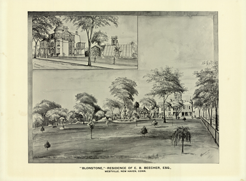 Blonstone - Residence of E.B. Beecher ESQ. Blonstone - Residence of E.B. Beecher ESQ.