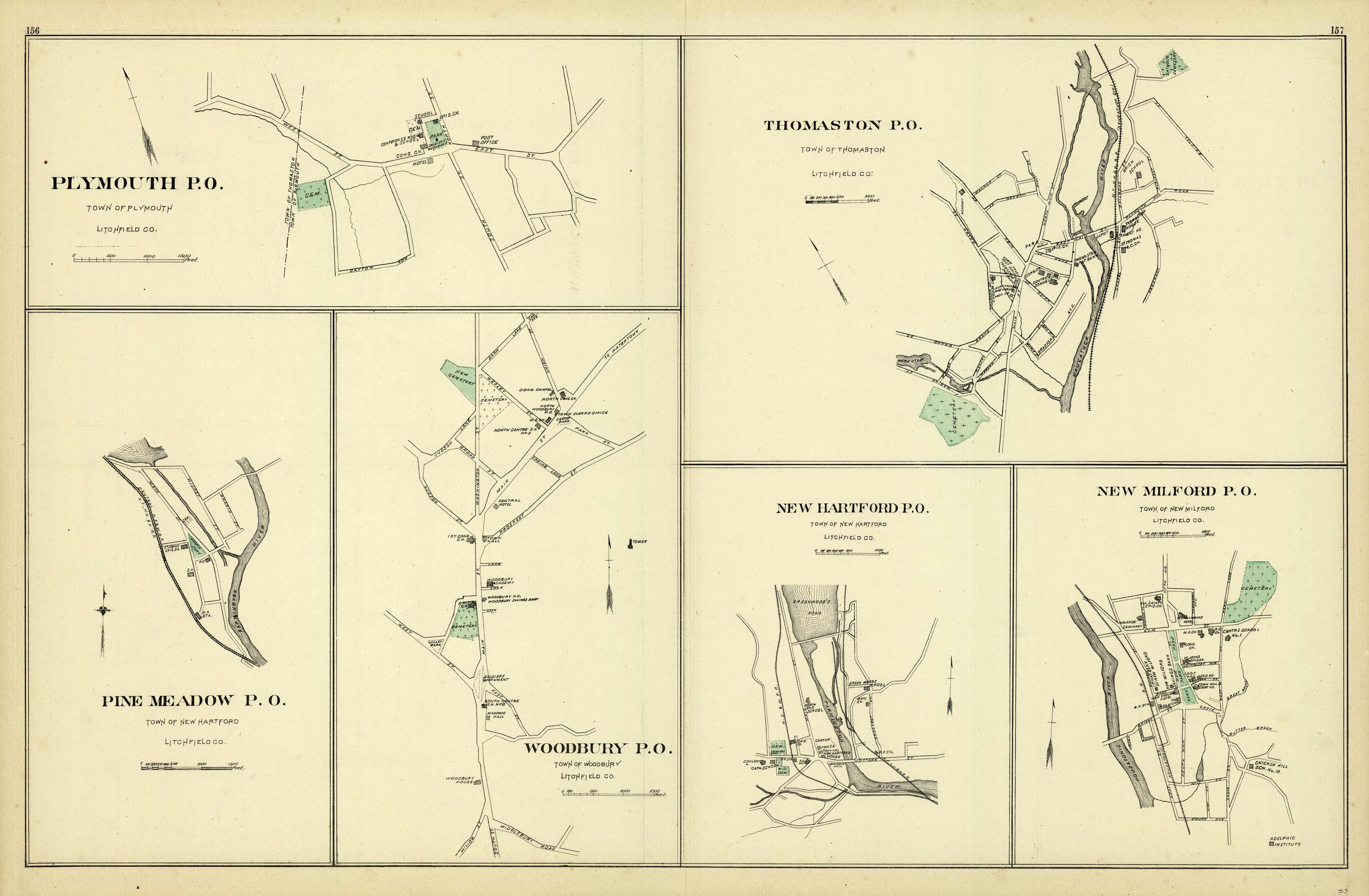Plymouth P.O. Town of Plymouth Pine Meadow P.O. Town of New Hartford Woodbury P.O. Town of Woodbury New Hartford P.O. Thomaston P.O. Town of Thomaston New Milford P.O. Town of New Milford Plymouth P.O. Town of Plymouth Pine Meadow P.O. Town of New Hartford Woodbury P.O. Town of Woodbury New Hartford P.O. Thomaston P.O. Town of Thomaston New Milford P.O. Town of New Milford