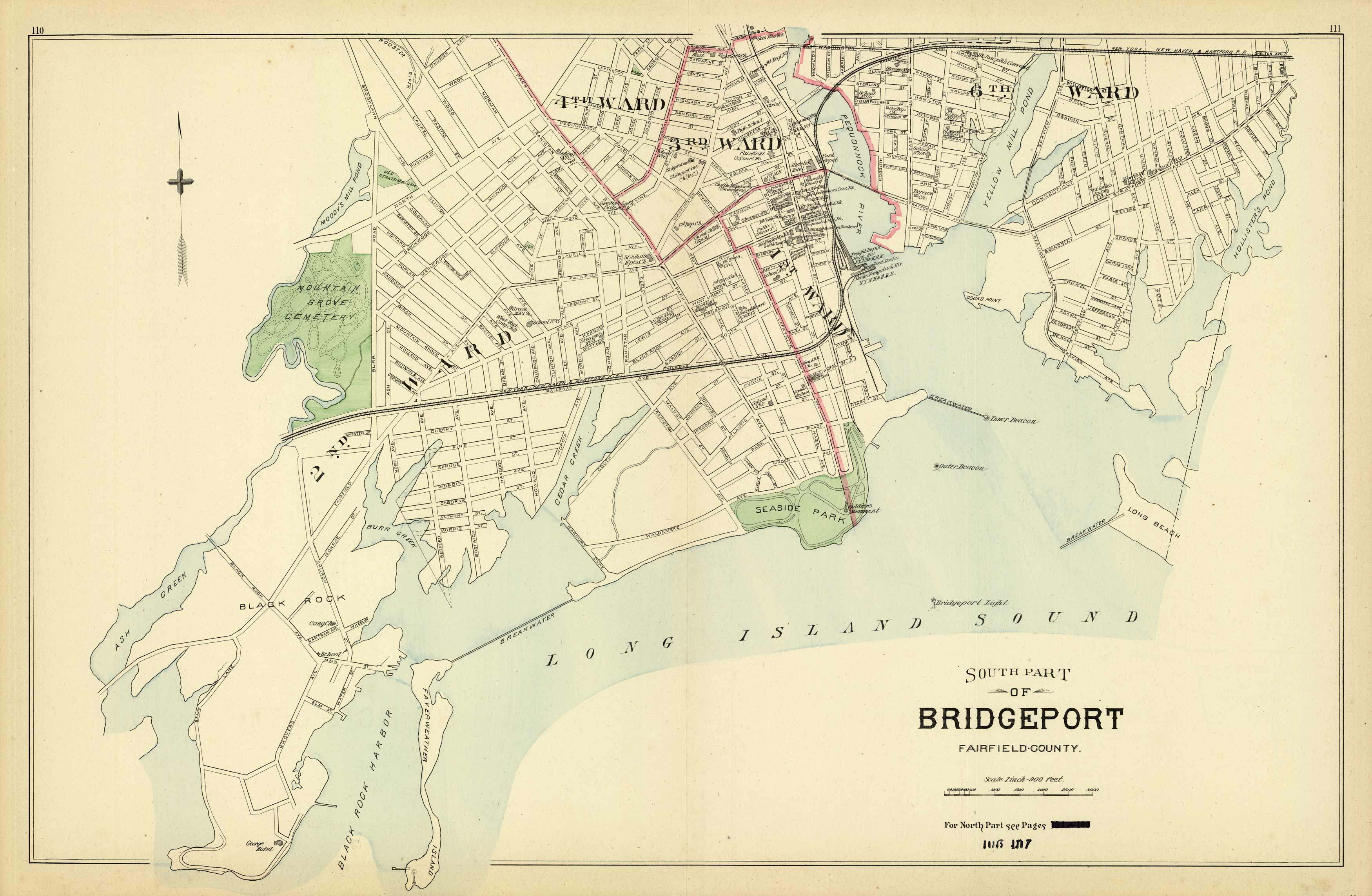 South Part of Bridgeport Fairfield County South Part of Bridgeport Fairfield County