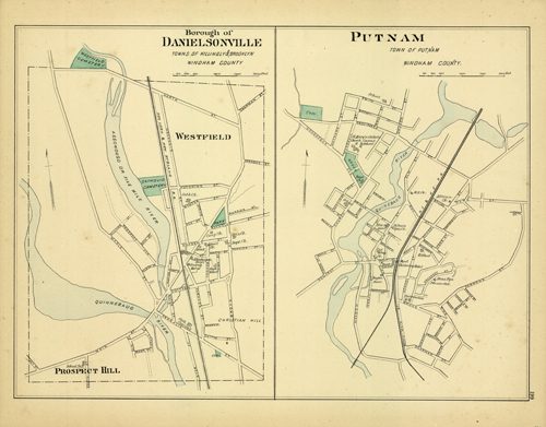 Borough of Danielsonville Towns of Killingly