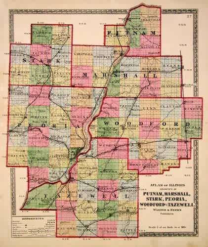 Counties of Putnam, Marshall, Stark, Peoria, Woodford and Tazewell ...