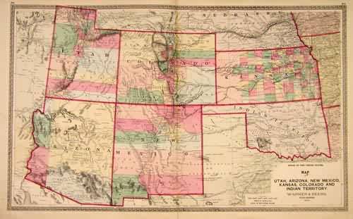 Map of Utah Map of Utah