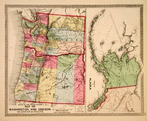 Map of Washington Map of Washington