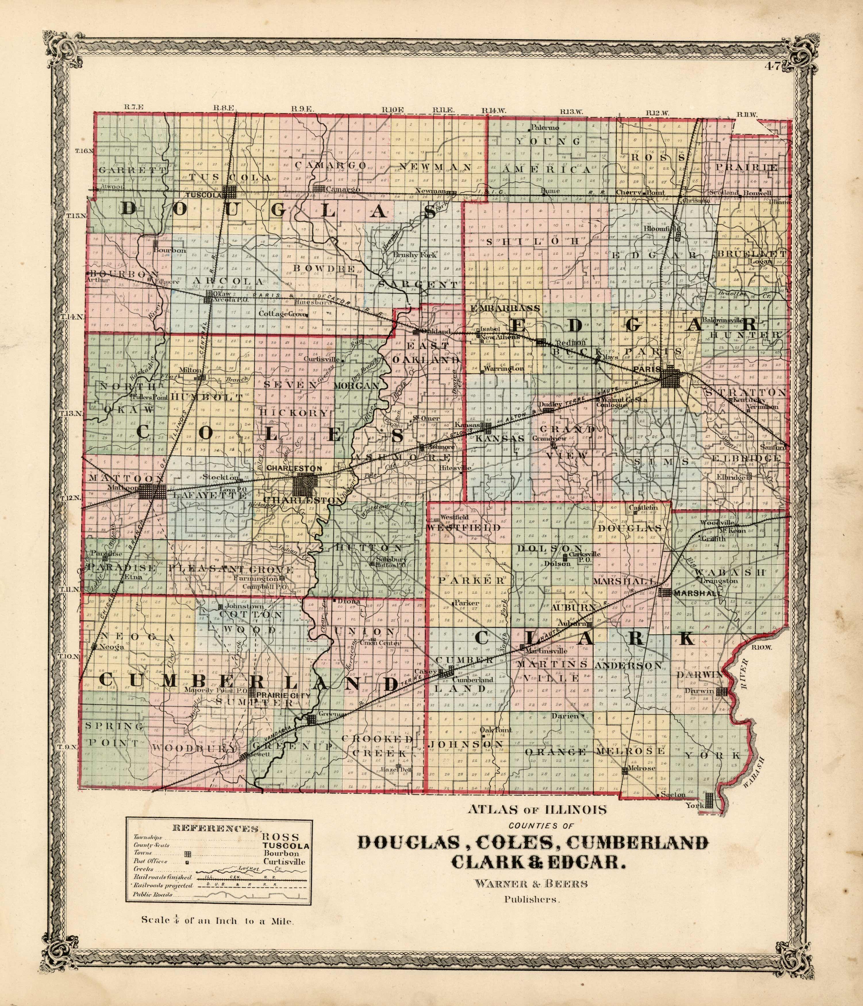 Illinois Counties of Douglas