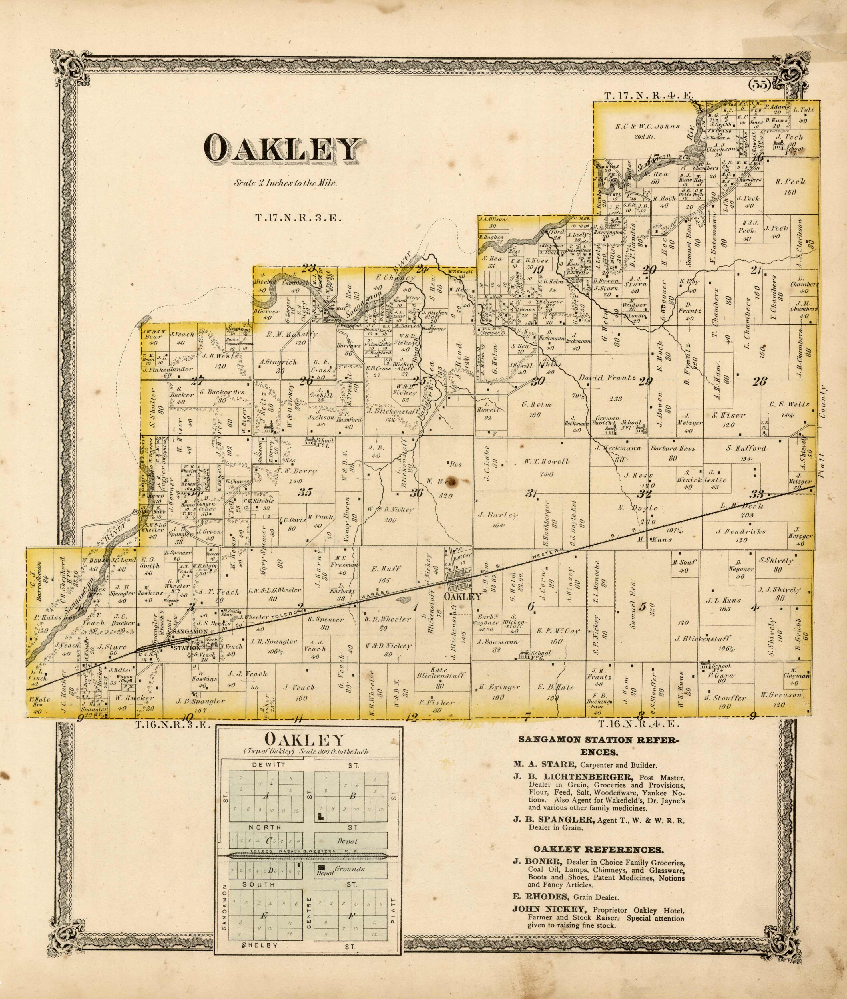 Oakley Township, Macon County, Illinois - Art Source International