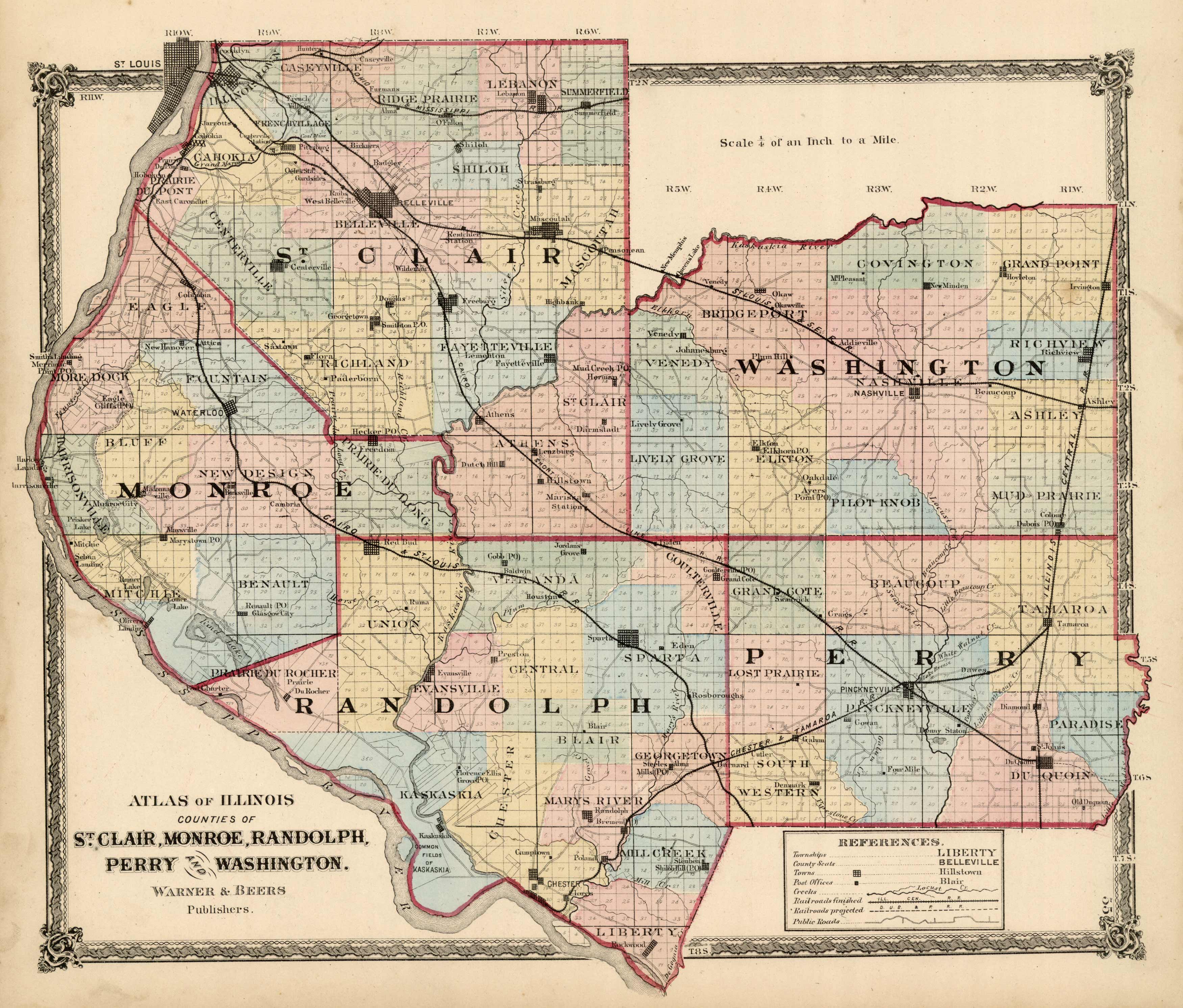 Illinois Counties of St. Clair Illinois Counties of St. Clair