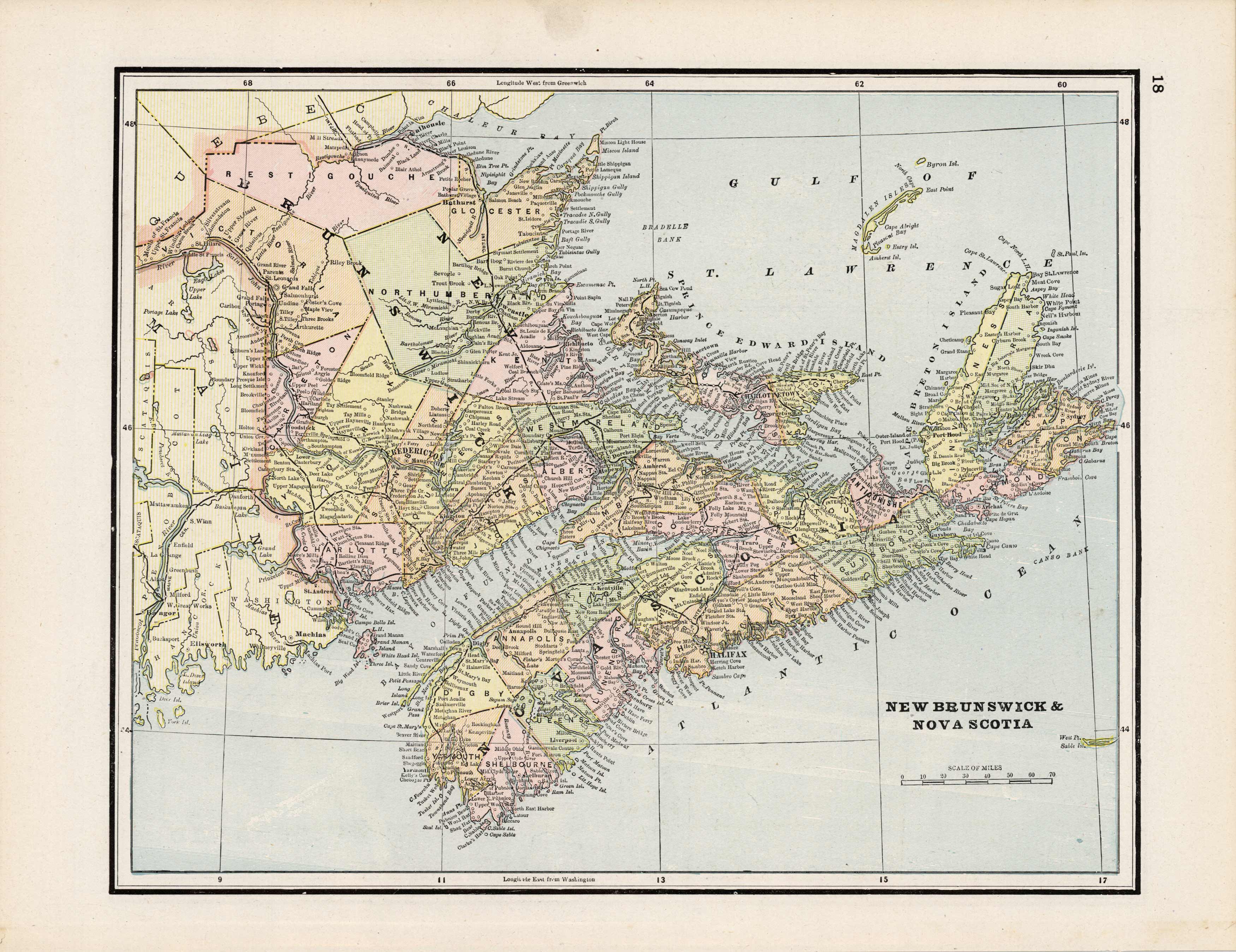 New Brunswick and Nova Scotia New Brunswick and Nova Scotia