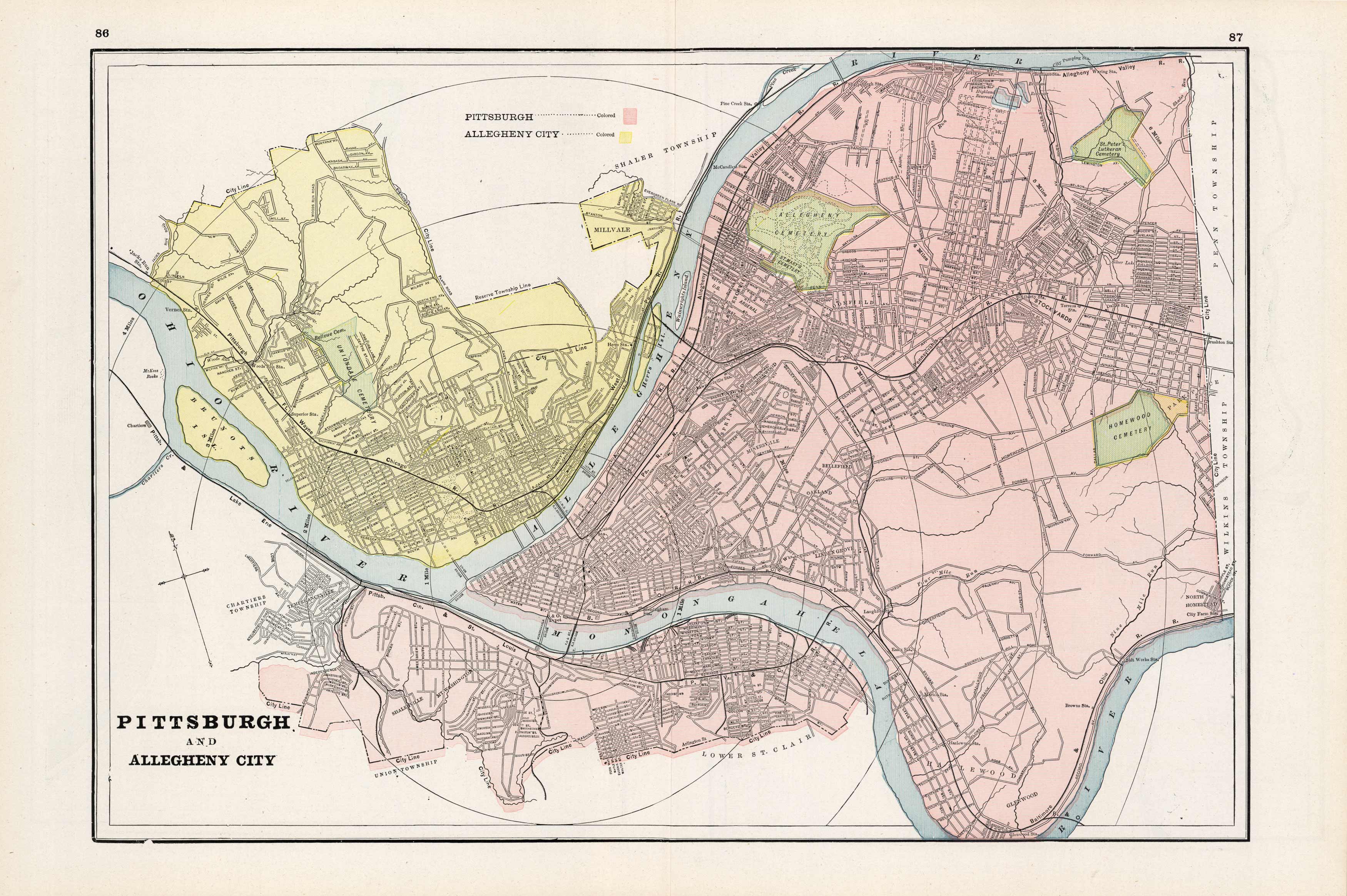 Pittsburgh and Allegheny City