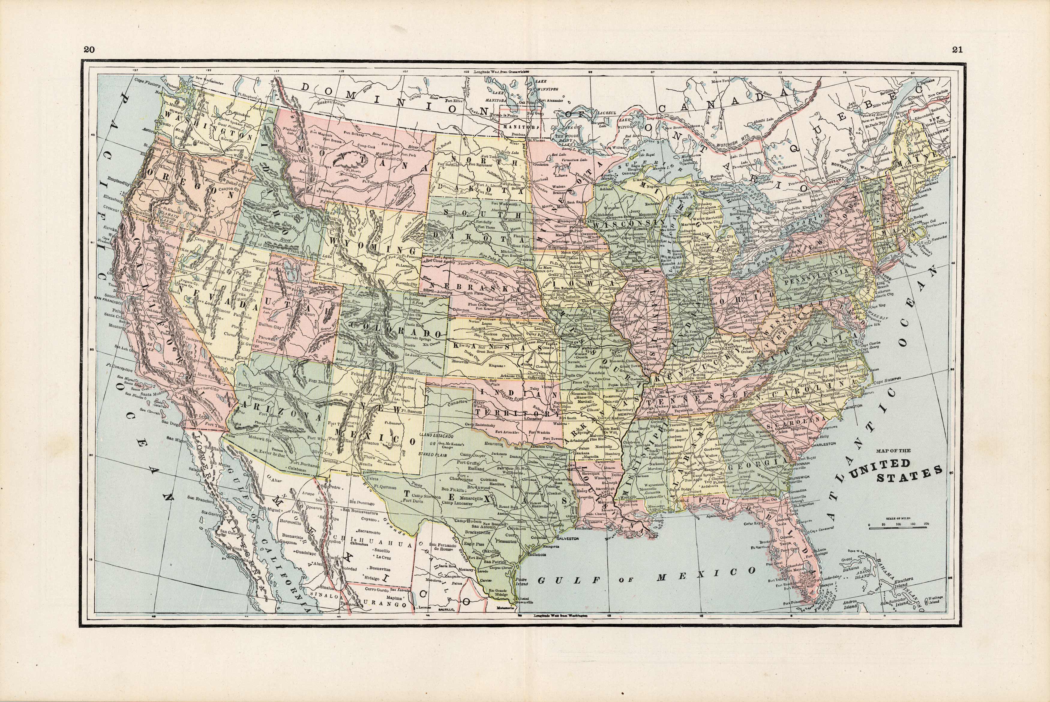 Map of United States - Art Source International