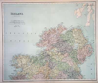 Ireland (north sheet)