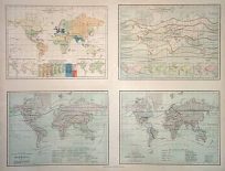 Physical Distribution Map of the World