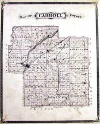 Map of Carroll County