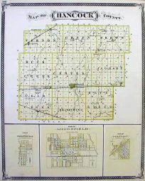 Map of  Hancock County