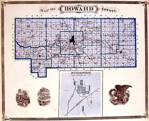 Map of Howard County