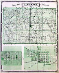 Map of LaGrange County