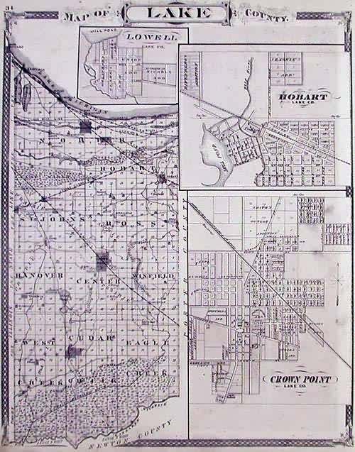 Map of Lake County