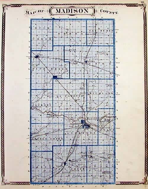 Map of Madison County