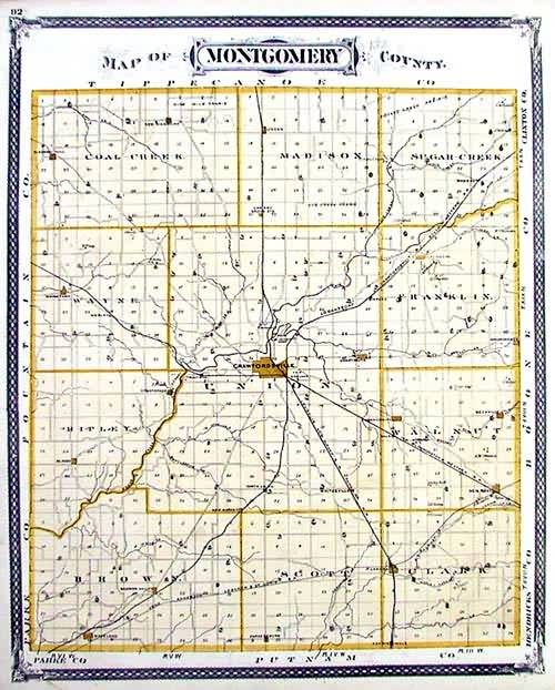 Map of Montgomery County