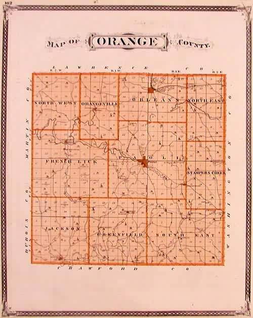 Map of Orange County