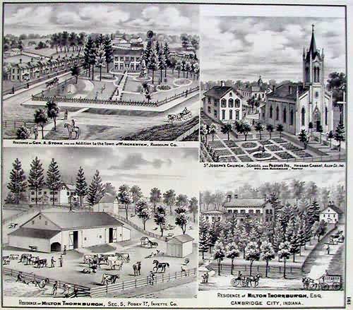 Views of Thornburgh Residence in Fayette County