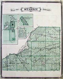 Map of Starke County