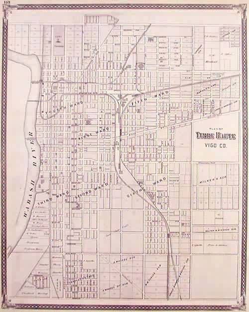 Plan of Terre Haute (Indiana)