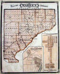Map of Warren County