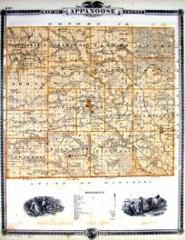 Map of Appanoose County