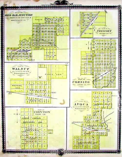 The Plans of the cities of Red Oak Junction