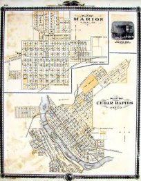 Plans of Cedar Rapids and Marion