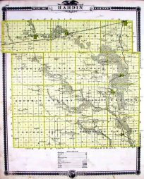 Map of Hardin County