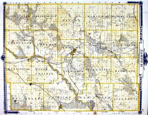 Map of Jasper County - Art Source International