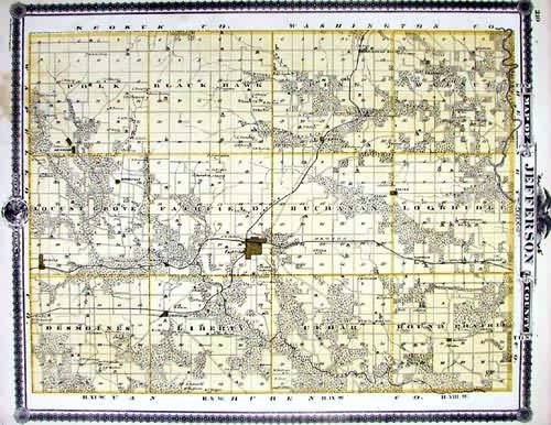 Map of Jefferson County