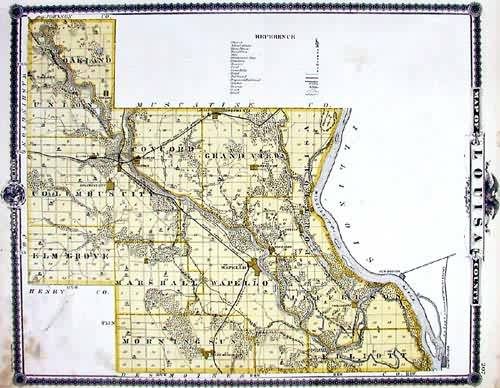 Map of Louisa County