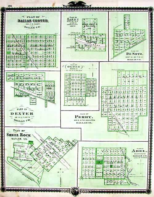 Plans of the cities of Dallas Center