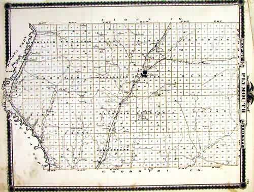 Map of Plymouth County